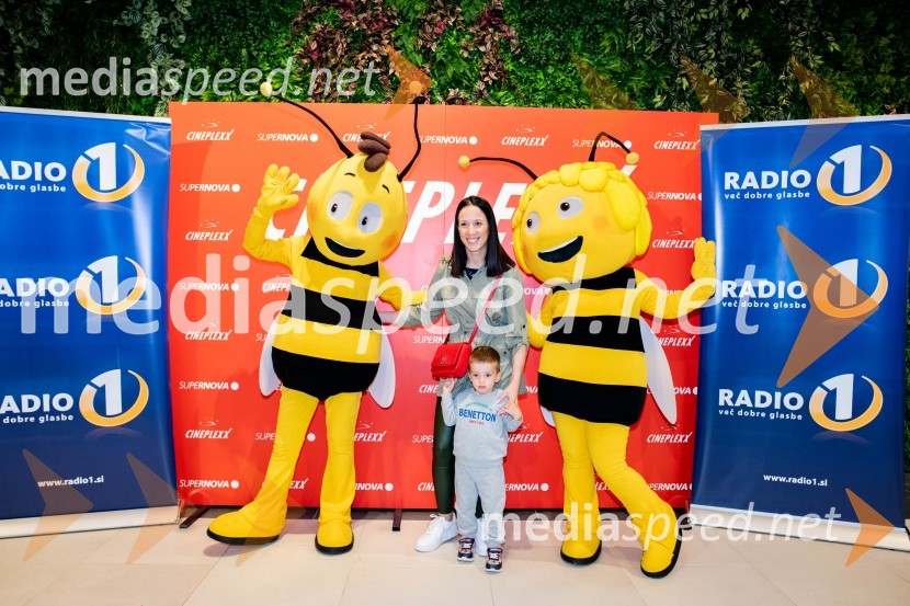 Čebelica Maja in družinski dan v Cineplexx Slovenija