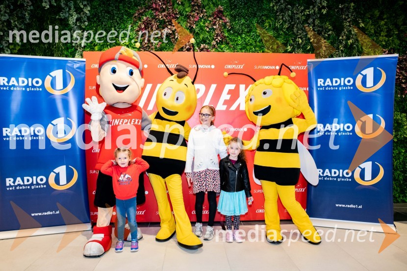 Čebelica Maja in družinski dan v Cineplexx Slovenija