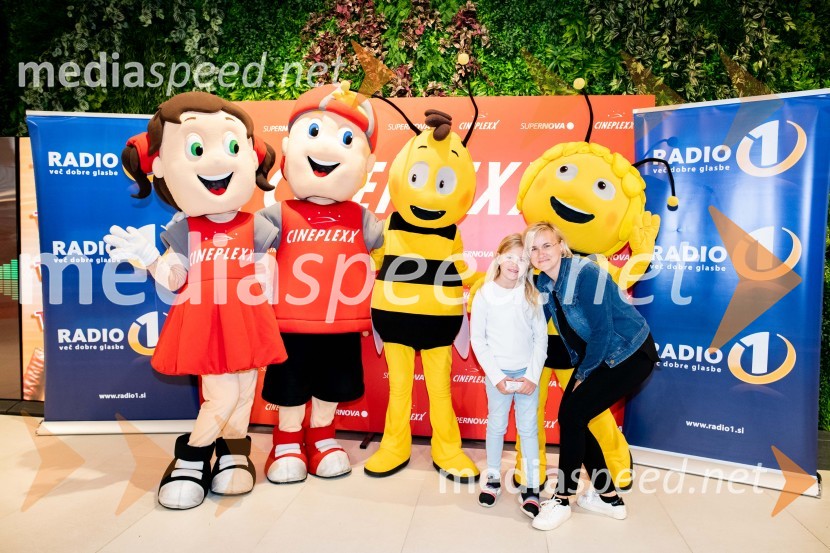 Čebelica Maja in družinski dan v Cineplexx Slovenija