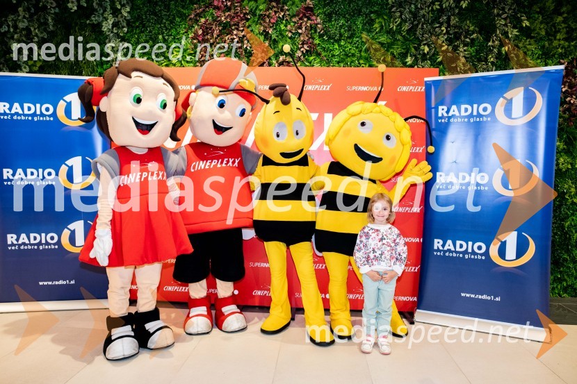 Čebelica Maja in družinski dan v Cineplexx Slovenija