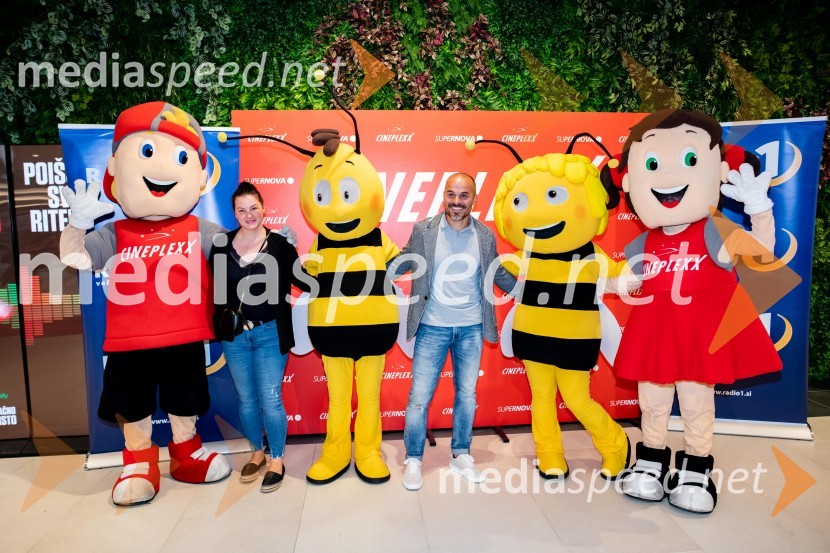 Čebelica Maja in družinski dan v Cineplexx Slovenija