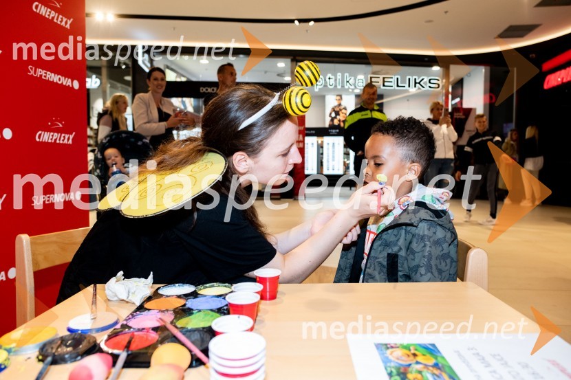 Čebelica Maja in družinski dan v Cineplexx Slovenija