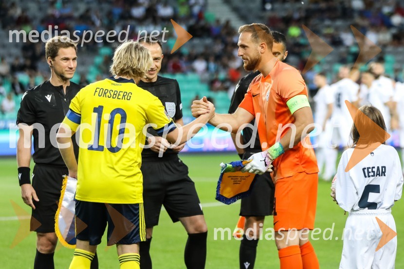  ... ;  Emil Forsberg, nogometaš;  ... ;  Jan Oblak, nogometaš, Atletico MadridLiga narodov: Slovenija - Švedska