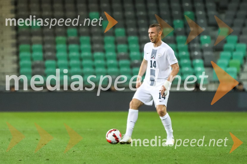  Jasmin Kurtić, nogometaš, SpalLiga narodov: Slovenija - Švedska