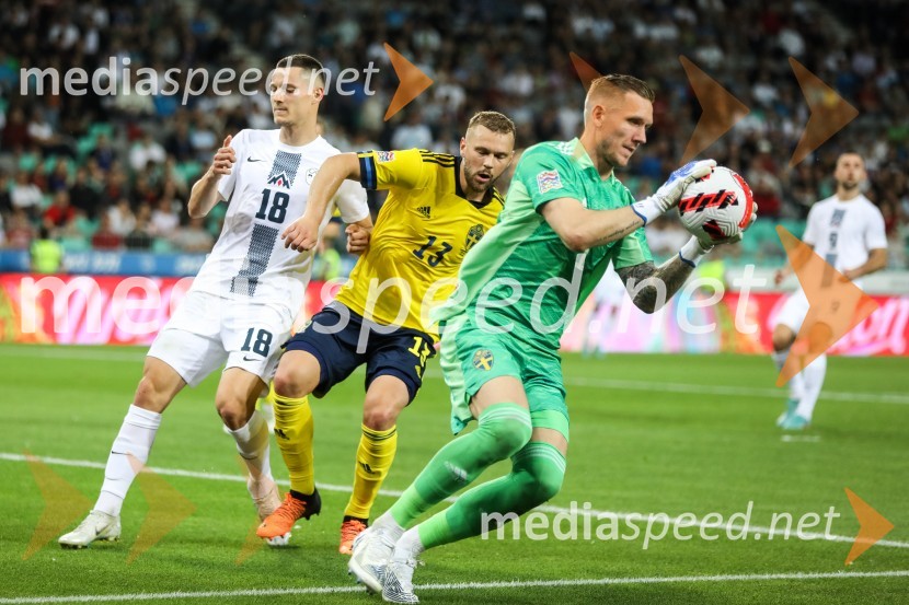  Žan Celar, nogometaš;  ... ;  ... Liga narodov: Slovenija - Švedska