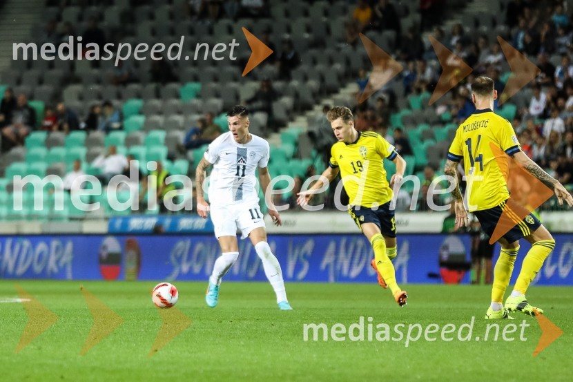  Benjamin Šeško, nogometaš;  ... Liga narodov: Slovenija - Švedska