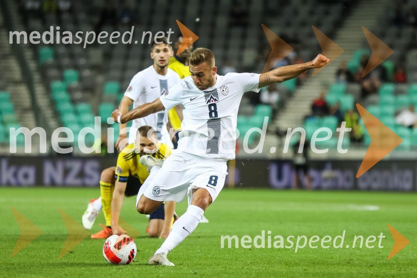  Sandi Lovrić, nogometašLiga narodov: Slovenija - Švedska