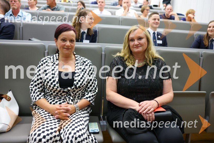 dr. Tanja Angleitner Sagadin, direktorica, VSGT Maribor; mag. Nataša Kranjc, generalna direktorica Direktorat za srednje in višje šolstvo ter izobraževanje odraslihAmbasador gostoljubja in dobrega počutja 2022 VSGT Maribor