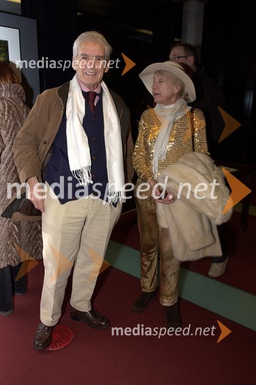 Paolo Bellotto in Lanča FerenčakKostja Gatnik, odprtje razstave