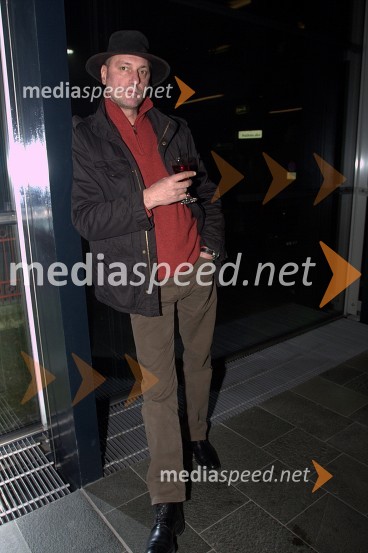 Peter Pahor, arhitektKostja Gatnik, odprtje razstave