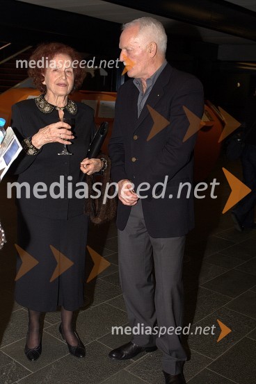 Duša Dolinšek in Andrej Guček, zdravnikKostja Gatnik, odprtje razstave