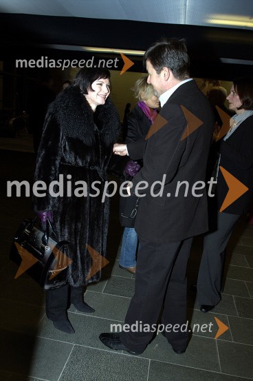 Jožica Brodarič, modna ikona in ...Kostja Gatnik, odprtje razstave