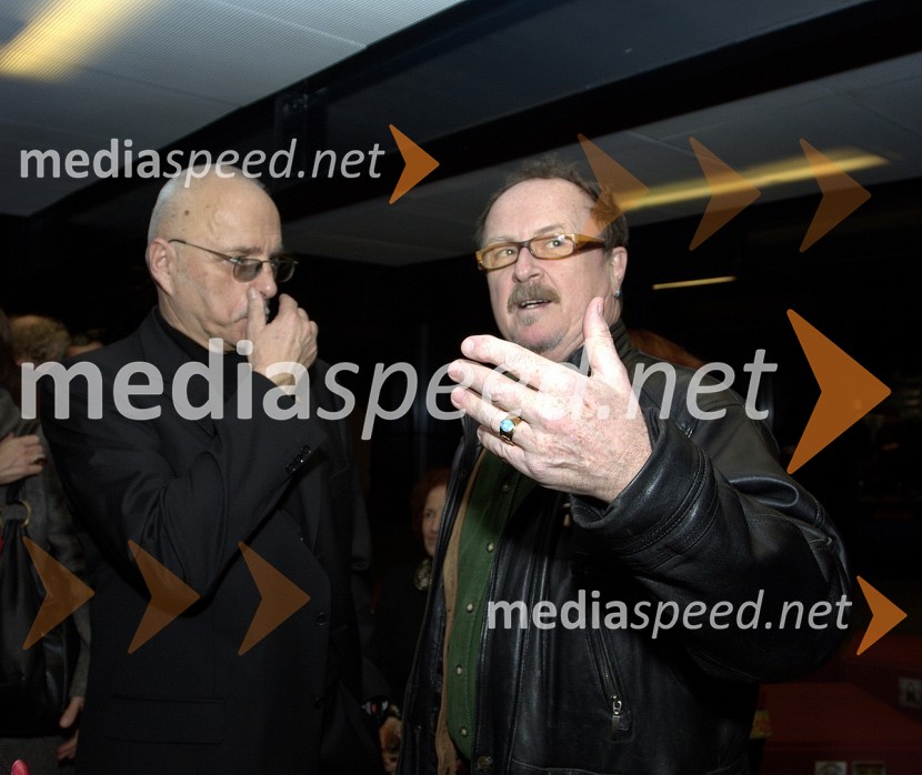 Kostja Gatnik in Tomaž Domicelj, pevecKostja Gatnik, odprtje razstave