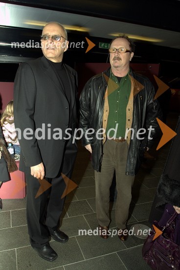 Kostja Gatnik in Tomaž Domicelj, pevecKostja Gatnik, odprtje razstave