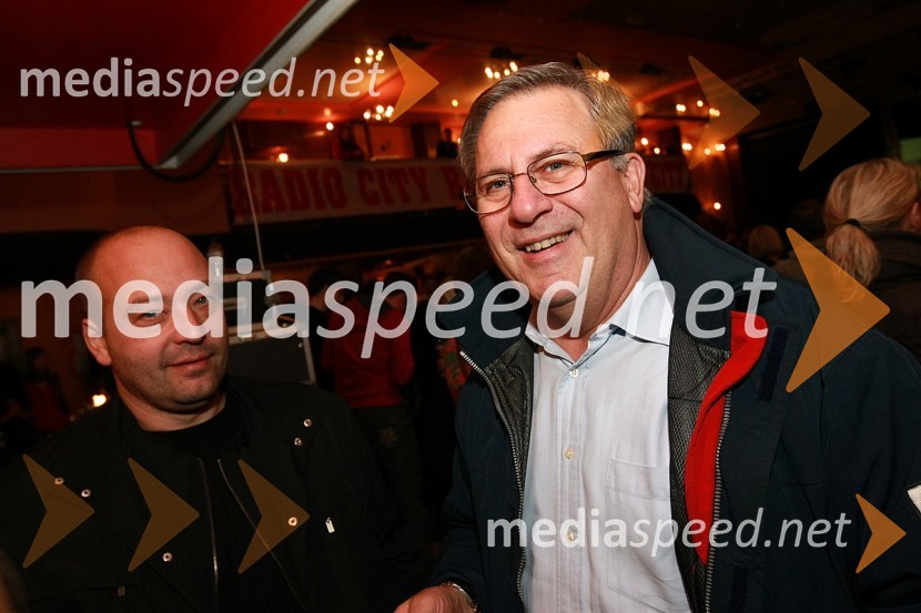 Boštjan Protner, vinar in Milan Razdevšek, direktor Zavoda za turizem MariborMagnifico, božični koncert