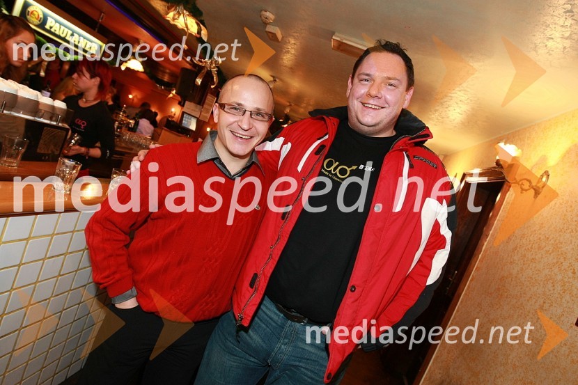 Gregor Jeza, predsednik uprave Hit Šentilj d.d. in Vinko Mandl, mestni svetnik MOMMagnifico, božični koncert