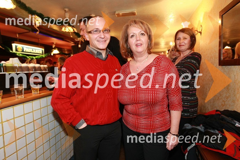 Gregor Jeza, predsednik uprave Hit Šentilj d.d. in Alenka Iskra, direktorica Terme Maribor d.d.Magnifico, božični koncert