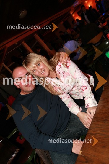 Matjaž Šalamun-Šalca, član ekipe Reporter Milan na Radiu City in punca Sandra AdamMagnifico, božični koncert