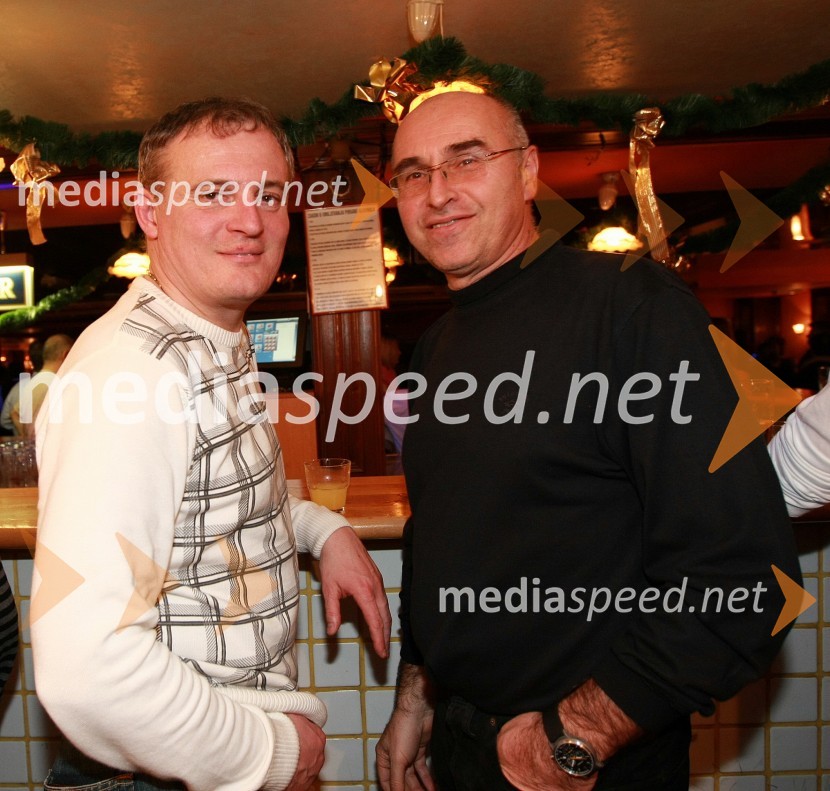 Aleksander Svetelšek, direktor Skupine Tuš in Andrej Hajdinjak, direktor Porsche MariborMagnifico, božični koncert