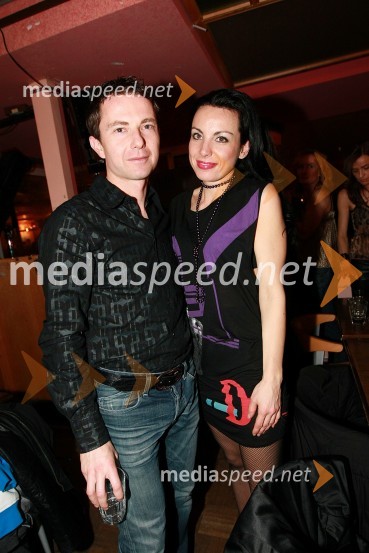 Tomaž Orešič, EFT Group in žena TijanaMagnifico, božični koncert