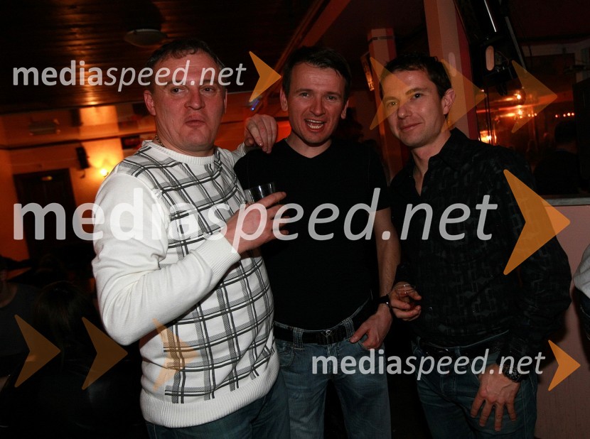 Aleksander Svetelšek, direktor Skupine Tuš, Iztok Bricl, predsednik uprave Žito in predsednik Zbornice kmetijskih in živilskih podjetij in Tomaž Orešič, EFT GroupMagnifico, božični koncert