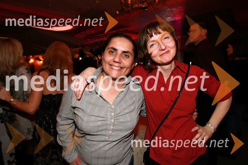 Andreja Lederer in soproga Uroša Skuhala Sabina ŽajaMagnifico, božični koncert