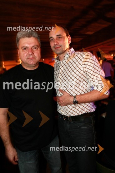 Andrej Verlič, podžupan Maribora in Matjaž Kovačič, predsednik uprave Nove KBMMagnifico, božični koncert