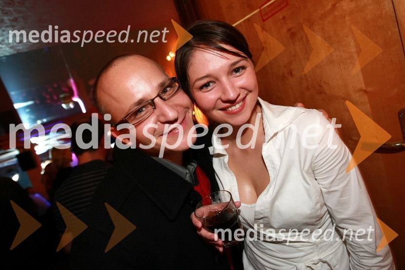 Gregor Jeza, predsednik uprave Hit Šentilj d.d. in Alenka Šurlan, novinarka televizije RTS in odgovorna za odnose z javnostmi v kabinetu župana Mestne občine MariborMagnifico, božični koncert