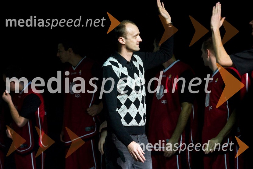 Jure Zdovc, trener ekipe ZahodaDan slovenske košarke