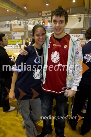 ... in Rok Trkaj, raperDan slovenske košarke