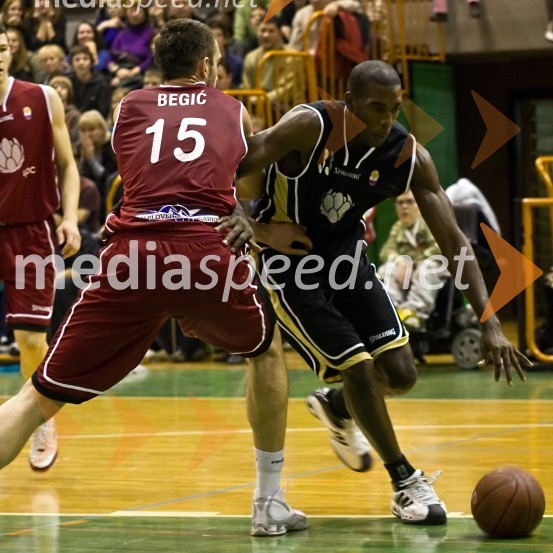 Mirza Begić in Shawn King, košarkarjaDan slovenske košarke