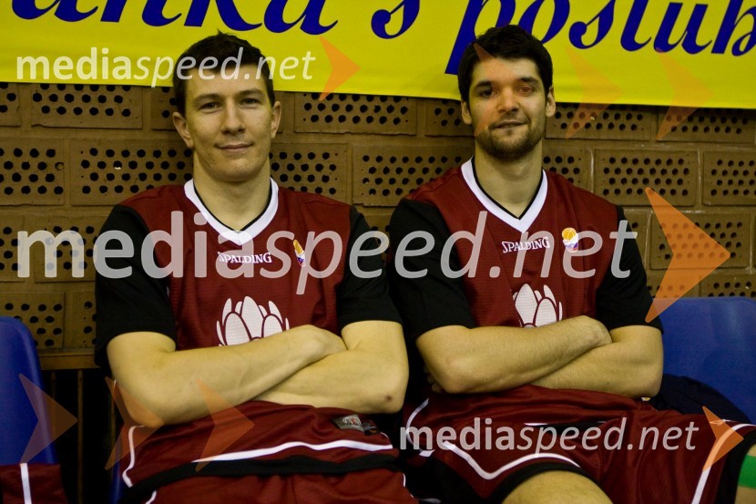 Vlado Ilievski in Sašo Ožbolt, košarkarjiDan slovenske košarke