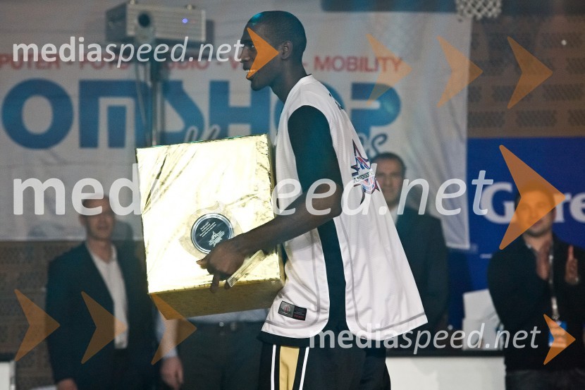 Shawn King, košarkaš in MVP tekme Vzhod:ZahodDan slovenske košarke