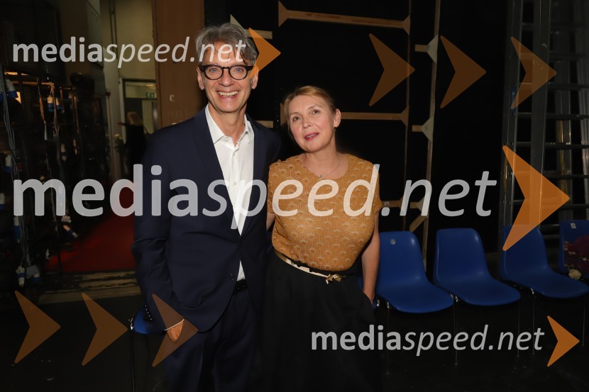  Primož Ekart, igralec, režiser;  Darja Reichman, igralkaZaključek 57. festivala Borštnikovo srečanje