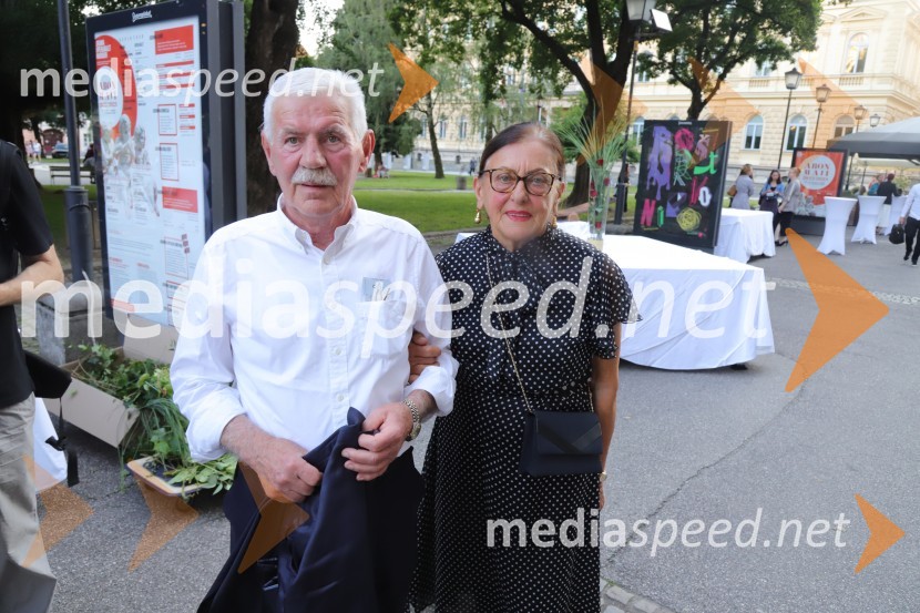  Branko Bezjak, nekdanji direktor, Swaty;  Dunja BezjakZaključek 57. festivala Borštnikovo srečanje