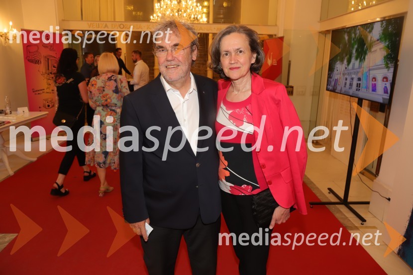  Zdravko Luketič, slovenski inženir radiologije, slikar, politik;  Nilda LuketičZaključek 57. festivala Borštnikovo srečanje