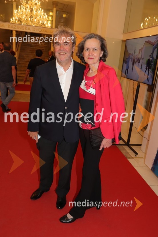  Zdravko Luketič, slovenski inženir radiologije, slikar, politik;  Nilda LuketičZaključek 57. festivala Borštnikovo srečanje