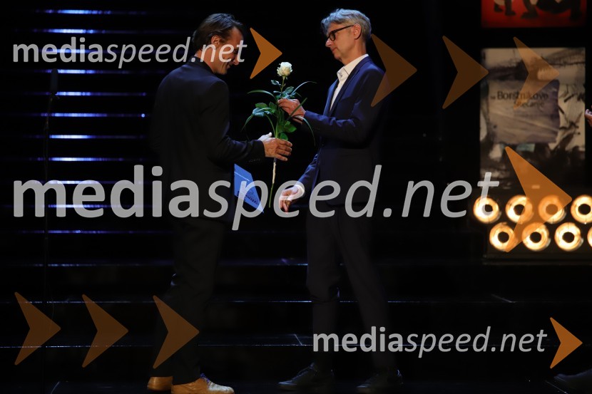  Marko  Mandić, igralec;  Primož Ekart, igralec, režiserZaključek 57. festivala Borštnikovo srečanje