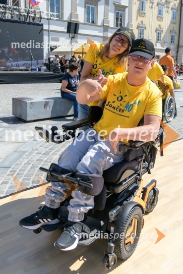 Ples na vozičkih ob 40. obletnici mariborskega društva Sonček