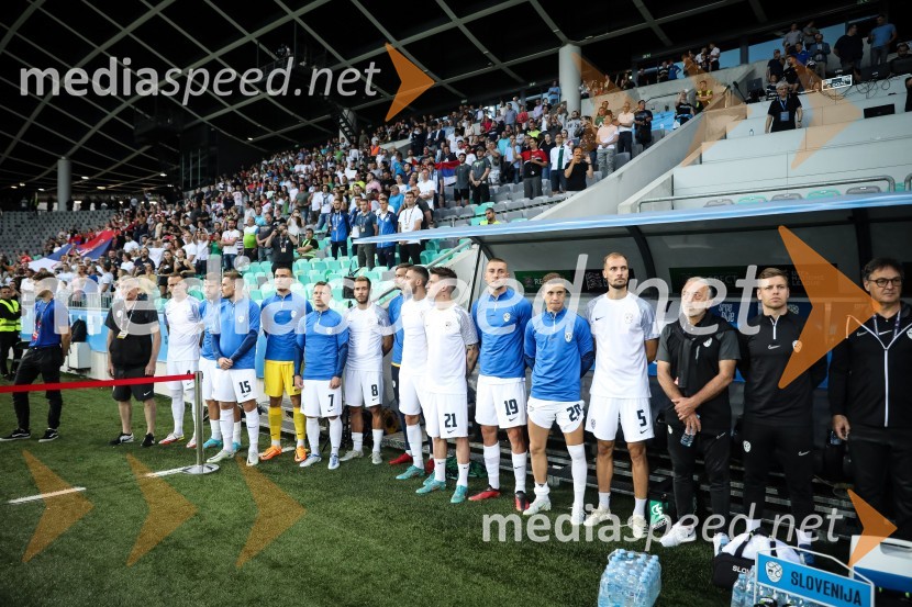 Nogometna tekma Slovenija-Srbija