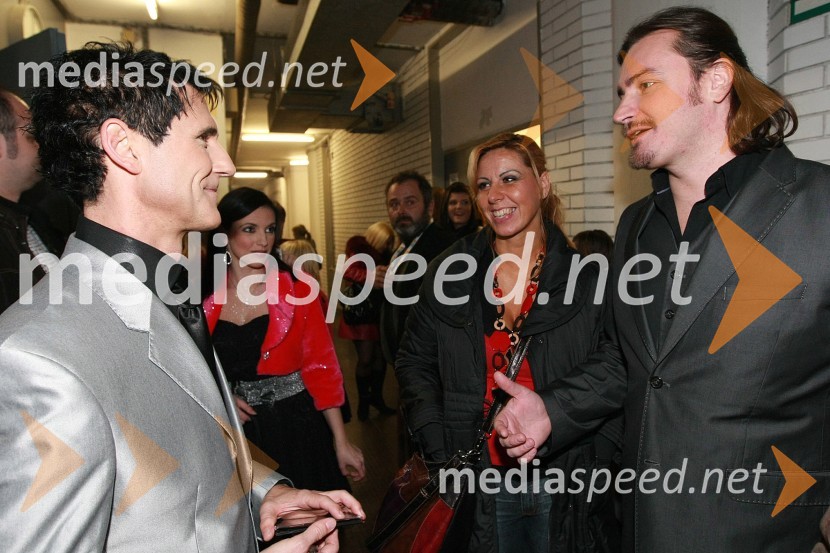 Stojan Auer, Net Tv, Vlado Pilja (Lepi Dasa), pevec in njegova punca Simona GoršekRTV Net praznuje, novoletni koncert