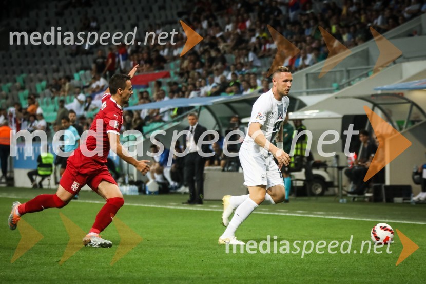  ... ;  Jasmin Kurtić, nogometaš, SpalNogometna tekma Slovenija-Srbija