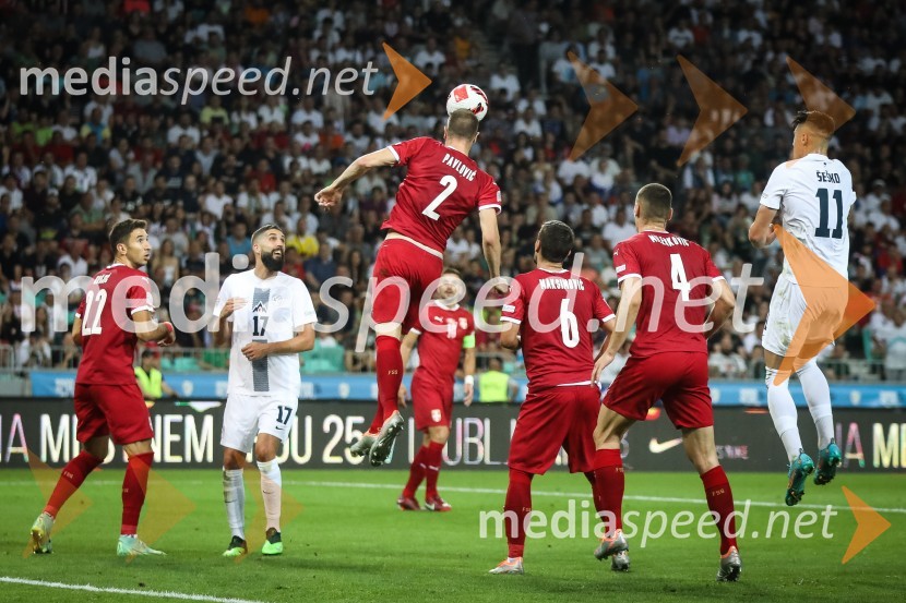  ... ;  Miha Mevlja, nogometaš, PFC Sochi;  ... ;  ... ;  ... ;  Benjamin Šeško, nogometašNogometna tekma Slovenija-Srbija