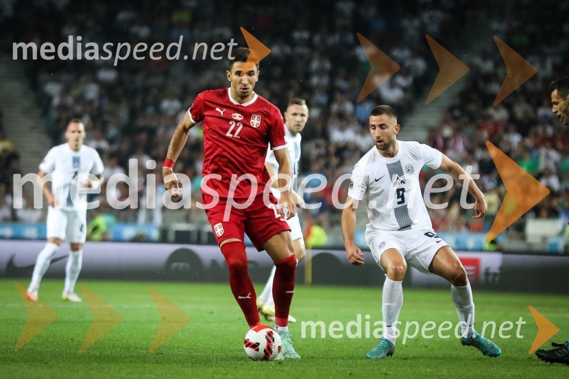  ... ;  Andraž Šporar, nogometaš, ŠK Slovan BratislavaNogometna tekma Slovenija-Srbija