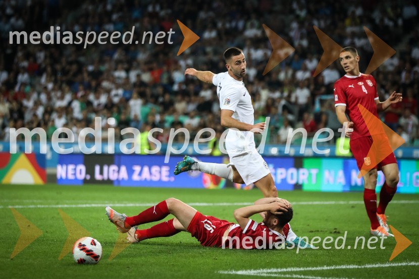  Andraž Šporar, nogometaš, ŠK Slovan Bratislava;  ... ;  ... Nogometna tekma Slovenija-Srbija