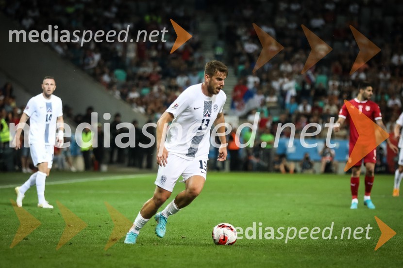  Domen Črnigoj, nogometaš, FC LuganoNogometna tekma Slovenija-Srbija