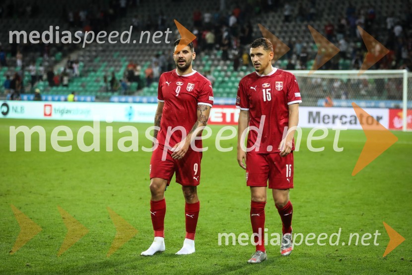 Nogometna tekma Slovenija-Srbija