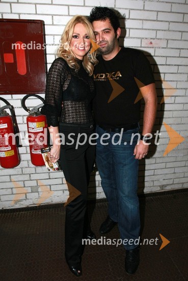 Natalija Verboten, pevka in njen mož Dejan Bojič, pevecRTV Net praznuje, novoletni koncert