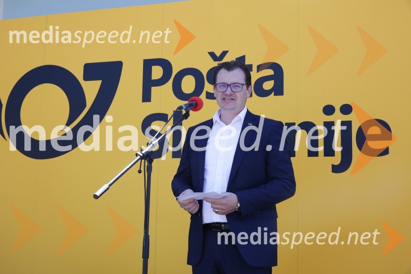  Gregor Korene, Pošta SlovenijeOdprtje nove enote Pošte Slovenije v Portorožu