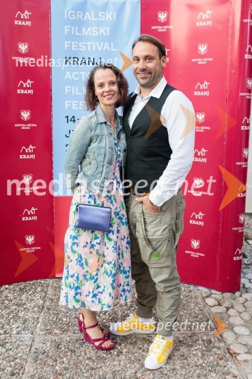  Mojca Fatur, igralka;  Rok Kunaver, igralecFilmski festival Krafft 2022, otvoritev